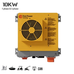 3P 220/240Vac 1P 110/120/220/240Vac đầu vào quạt làm mát OBC 36V 150A On-Board sạc với có thể giao thức và bên ngoài LCD hiển thị - Product Image 1