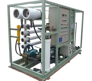Système de purification de l'eau par osmose inverse à capacité personnalisée Machine de dessalement d'eau de mer à usage domestique