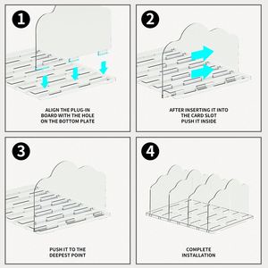 Personnalisé acrylique réglable sac organisateur placard sac à main organisateur de stockage pour placard sac à main organisateur de stockage - Product Image 3