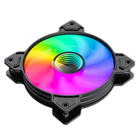 Ventilateur de refroidissement PC GAMEMAX FN12A-M6I ARGB 120MM à roulement fluide pour boîtier d'ordinateur de jeu avec 36,8 CFM