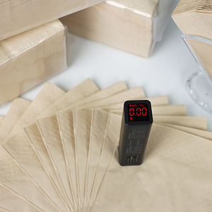 High absorbent oil-absorbing <b>bamboo</b> pulp facial tissue for hotels unbleached pulp napkin free samples provided - Product Image 5