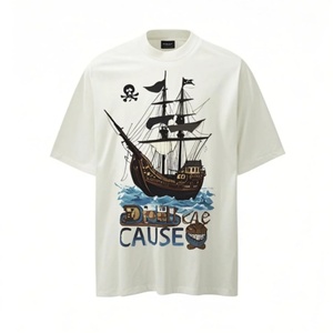 Camiseta de Hombre Personalizada con Serigrafía Colorida, 100% Algodón, Corte Regular, Manga Corta, Transpirable, Anti-Pilling - Product Image 6