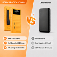 30000mAh High Capacity Powerbank met snelladen, slim digitaal scherm & vliegveilig ontwerp, OEM/ODM bronfabriek ondersteuning