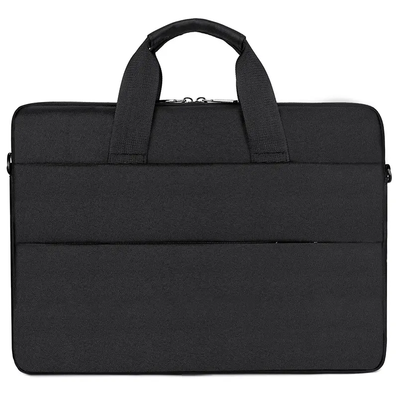 Soft Felt Laptop Sleeve Bag Cover Case Briefcase 11 13 14 15 16 Inch for Apple Mac Pro Macbook Black Customized Logo Style