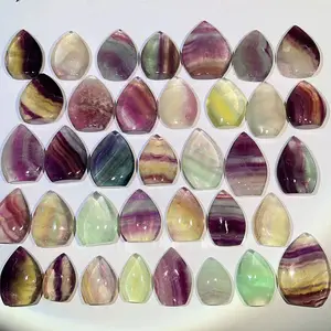 Kindfull Wholesale High Quality Candy Fluorite Ornament Healing Crystal Quartz Ornament For Decoration