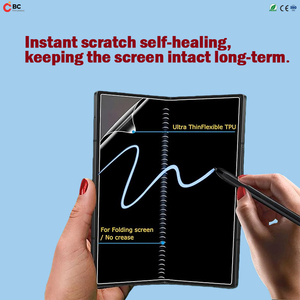 Protector de Pantalla de Hidrogel Plegable Transparente de Cobertura Total Curva 3D BC, de EPU Suave, para Samsung Galaxy <span class=keywords><strong>Z</strong></span> Fold 3 <span class=keywords><strong>4</strong></span> 5 6 <span class=keywords><strong>Z</strong></span> <span class=keywords><strong>Flip</strong></span> - Product Image 5