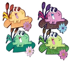 Fabricante de insignias, alfileres de sombrero personalizados, técnica de fundición de serigrafía de Metal negro, alfileres de solapa de <span class=keywords><strong>esmalte</strong></span> duro suave, alfileres de <span class=keywords><strong>esmalte</strong></span> - Product Image 6