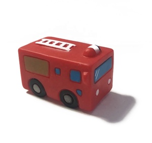 Eco-Friendly Professional Plastic PVC Educational Rubber Fireman Fire Station Toy For Baby - Product Image 4