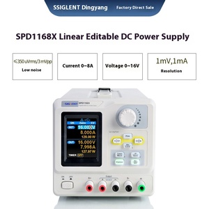 ซิกเลนท์ SPD1168X แหล่งจ่ายไฟ DC แบบเชิงเส้นที่ตั้งโปรแกรมได้ 16V/8A/128W ความแม่นยำ 0.3% รับประกัน 1 ปี อุปกรณ์ทดสอบ - Product Image 6