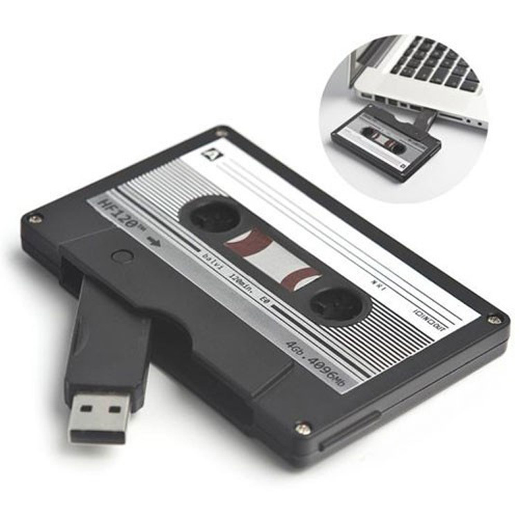 Cassette Tape Usb Flash Drive Voice