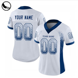 Camisa personalizada malha lisa decote em v bandeira americana futebol - Product Image 6