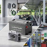Batterie LiFePO4 en stock aux États-Unis, UE, Allemagne – OEM/ODM 36V, 48V, 72V, 96V, 50Ah, 105Ah, 200Ah, 300Ah, 500Ah – Stockage d'énergie pour voiturettes de golf à semi-conducteurs