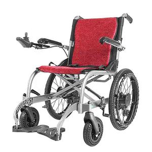 Hubang <span class=keywords><strong>Shanghai</strong></span> pieghevole 12 pollici sedia a rotelle in lega di alluminio 20 pollici ruota posteriore potenza leggera sedia a rotelle elettrica - Product Image 3