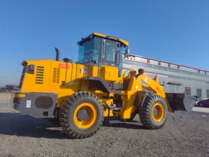 Дизельный колесный погрузчик 3 т, компактный землеройный погрузчик для строительства, сельского хозяйства и погрузочно-разгрузочных работ по цене производителя - Product Image 3