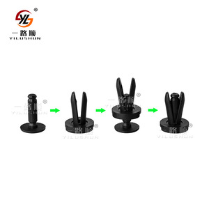 คลิปยึดแผงประตูรถยนต์ยี่ห้อ Yilushun รุ่น OE5160260 AAB125 สีดำ วัสดุ PA66 สำหรับซ่อมแซมหรือเปลี่ยนอะไหล่รถยนต์ฟอร์ดและไครสเลอร์ บรรจุ 10 ชิ้น 20 ชิ้น 50 ชิ้น - Product Image 3