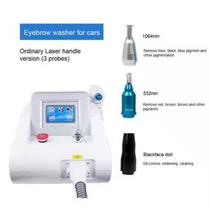 Machine portable économique en acier inoxydable pour l'élimination des tatouages, technologie sûre et écologique pour l'élimination de la pigmentation maquillage - Product Image 2