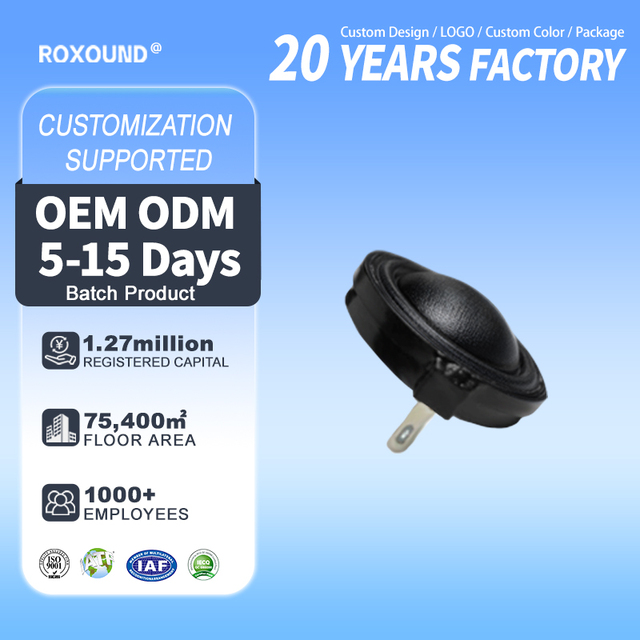 Rich Stereo Layer 1.25 Inch 8 Ohm 10W Tweeter Speaker Premium Hi-Fi Core for Multi Purpose Home Audio Gear