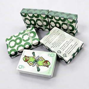 Cartas de Juego Personalizadas <span class=keywords><strong>ChenSheng</strong></span> de Alta Calidad, 280g, Núcleo Azul, Hechas de Papel Ecológico y Duradero, Personalizables con Logotipo - Product Image 3