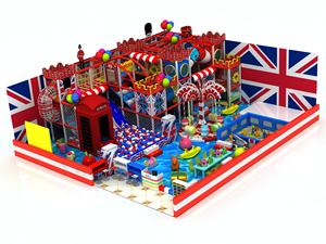 Vente directe d'usine Jardin Thème Naughty Castle Jeux pour enfants Équipement de jeu intérieur Aire de jeux intérieure pour enfants avec piscine <span class=keywords><strong>à</strong></span> balles - Product Image 2