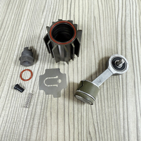 1SET Kits de réparation de compresseur de suspension pneumatique Tête de cylindre Tige de piston pour Hitach Range Rover Sport Vogue L322 LR3 LR4 LR010375