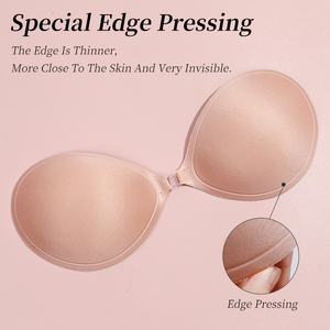Reggiseno Adesivo in Silicone Ultra Sottile Traspirante con Effetto Push-up dalla Taglia A alla F, in Tessuto Super Morbido - Product Image 4