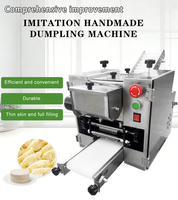 Machine à feuilles de wonton et à emballages de raviolis la plus vendue, durable, grande, entièrement automatique, motorisée, 60 pièces/min, pour la fabrication de chapati