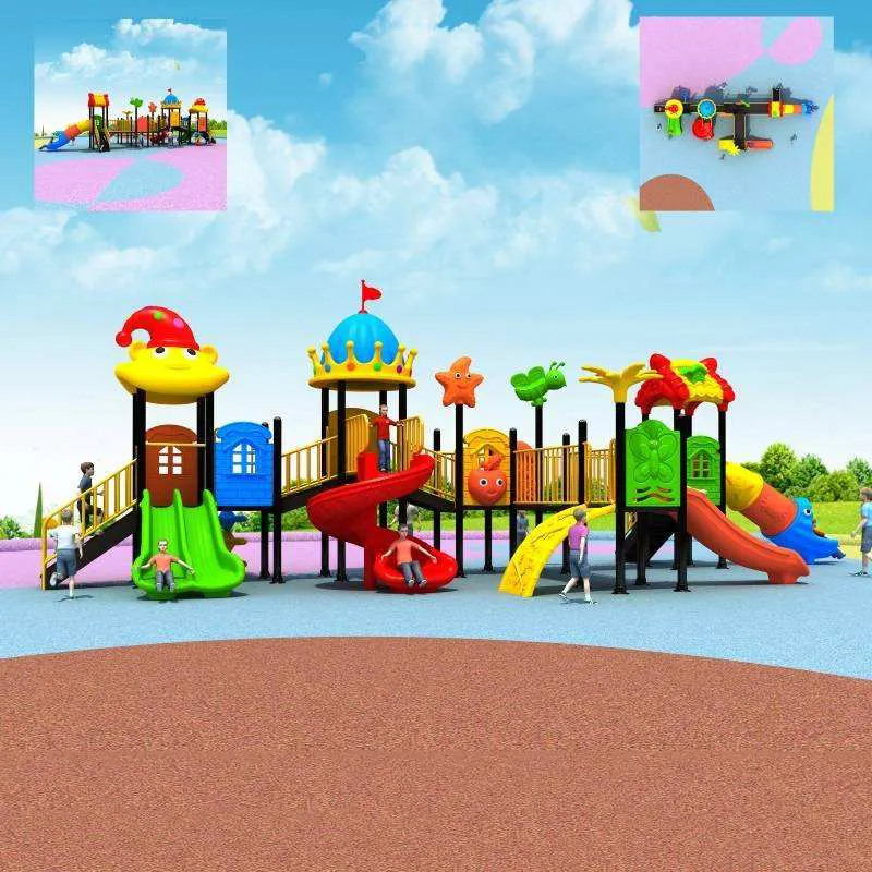 Fabricante Play Tube Slide Crianças Playsets Ao Ar Livre Plástico Playground Equipamentos