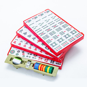 Custom Hand-Rolled <b>Mahjong</b> <b>Sets</b> Medium Large Size Portable Home Use Chess Card Entertainment Universal - Product Image 2