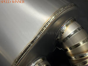 Catback de titanio de alta calidad SpeedWinner para <span class=keywords><strong>BMW</strong></span> <span class=keywords><strong>M8</strong></span> F91 F92 F93 4 puertas/2 puertas Grancoupe <span class=keywords><strong>Competition</strong></span> 4,4 T con Valvetronic - Product Image 6