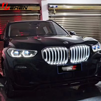 Lumière LED pour calandre BMW G20 G30 G32 G11 G12 G14 G15 G01 G02 G05 G06 G07, anneau lumineux modifié pour calandre avant