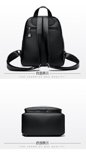 Mochilas de Moda para Mujer, Diseño de Diseñador, con Múltiples Cierres, Casuales, Escolares, para Estudiantes, de Alta Calidad, de Cuero PU - Product Image 5