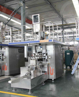 125ml 200ml 250ml 330ml 1000ml Ligne de production automatique d'eau de jus de lait Machine de remplissage de carton de brique