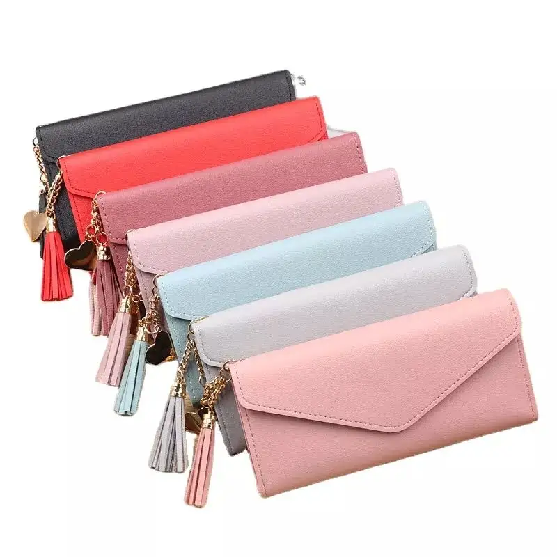 Women Wallet Lady Purse Card Holder Wallet RFID Blocking Multi Card Holder PU Leather Ladies Pockets Zipper Wallet Women