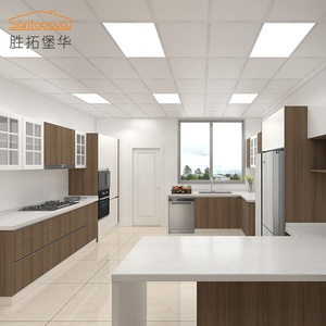 Hecho <span class=keywords><strong>en</strong></span> china blanco Modular moderno gabinetes de cocina de laca para <span class=keywords><strong>venta</strong></span> pequeño apartamento de gabinete de cocina - Product Image 3