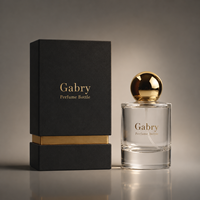 Bouteille de parfum en verre de luxe personnalisée OEM avec étiquette privée, 30 ml, 100 ml, flacons de parfum vides en verre, flacon de parfum avec boîte, 50 ml