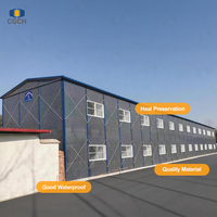 CGCH Maison préfabriquée modulaire en conteneur, à montage rapide, portable, pour camp de travail temporaire sur chantier de construction