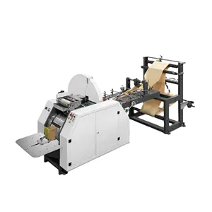 2020 new hotsale JYS-400 mechanical type food paper bag v bottom paper bag making machine with printing