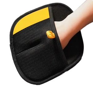 Guantes de doble cara para eliminar el pelo de mascotas, artefacto electrostático adhesivo para gatos y perros, hechos de plástico, con salida de fábrica - Product Image 3