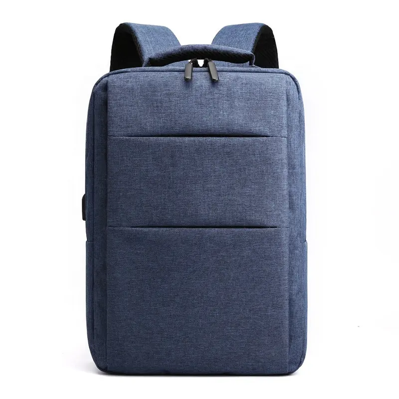 Water Resistant College Bag Durable Business Anti Theft Travel Laptop Backpack with USB Charging Port Fits 15.6 Inch Notebook