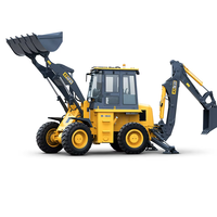 Traktor Mini Mesin Diesel 9.5 Ton Buatan China, Backhoe, Front Loader, Wheel Loader WZ30-25, Garansi 1 Tahun, Layanan Profesional, Dijual