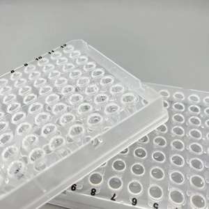 <span class=keywords><strong>96</strong></span> Well PCR Plate 0.2ML 200ul jupe complète transparente avec <span class=keywords><strong>SBS</strong></span> pour Style ABI - Product Image 3