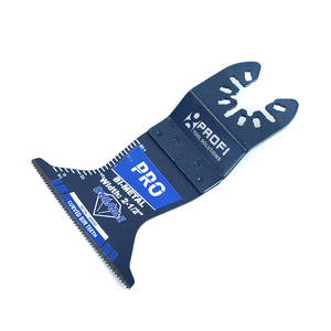 Hoja de sierra oscilante curva PROFI BIM, hoja de sierra multiherramienta universal bimetálica para cortar metal - Product Image 1