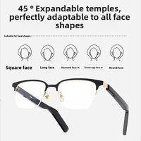Nuevo Producto: Gafas Inteligentes con Pantalla Táctil Deslizante, Diseño Delgado, IA, Marco Metálico, Multifuncionales para Conducir, Llamadas y Música LG-01-11