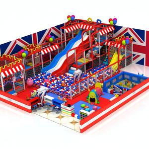 Vente directe d'usine Jardin Thème Naughty Castle Jeux pour enfants Équipement de jeu intérieur Aire de jeux intérieure pour enfants avec piscine <span class=keywords><strong>à</strong></span> balles - Product Image 1