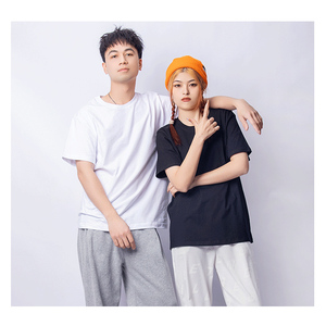 เสื้อยืดผ้าฝ้าย100% ขนาดใหญ่พิเศษสำหรับธุรกิจเสื้อยืดผ้าฝ้ายพิมพ์สกรีนไซส์ใหญ่พิเศษ200gsm สำหรับ DTG DTF - Product Image 1