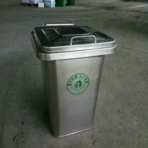 Contenedor <span class=keywords><strong>de</strong></span> <span class=keywords><strong>Basura</strong></span> Personalizado <span class=keywords><strong>de</strong></span> Acero Inoxidable <span class=keywords><strong>de</strong></span> 240L con Tapa y Ruedas, Contenedor <span class=keywords><strong>de</strong></span> <span class=keywords><strong>Basura</strong></span> Metálico Portátil <span class=keywords><strong>de</strong></span> Gran Capacidad <span class=keywords><strong>de</strong></span> 120 <span class=keywords><strong>Litros</strong></span>, Estilo Remolque <span class=keywords><strong>de</strong></span> 100L para Exteriores - Product Image 4
