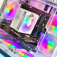 R5 1500X RX 580 DDR4 RGB A320 Motherboard AM4 Full Gaming Pc CUSTOM Computer Set Equipment Desktops Wholesale Build Pc