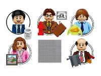 Mini Blocs de Construction Éducatifs Professionnels en ABS, Impression Intégrale, MOC, Ornement de Collection, Cadeau