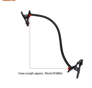 Kdbao J015 Brazo Mágico Flexible Multifunción de 50cm + 2 Soportes de Fondo de Hierro Resistentes, Clip Reflector para Cámara, <span class=keywords><strong>Estudio</strong></span> Fotográfico - Product Image 6