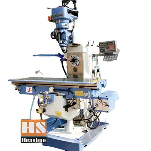 X6436 vertical milling machine for metal milling machine 3 axis universal turret milling machine